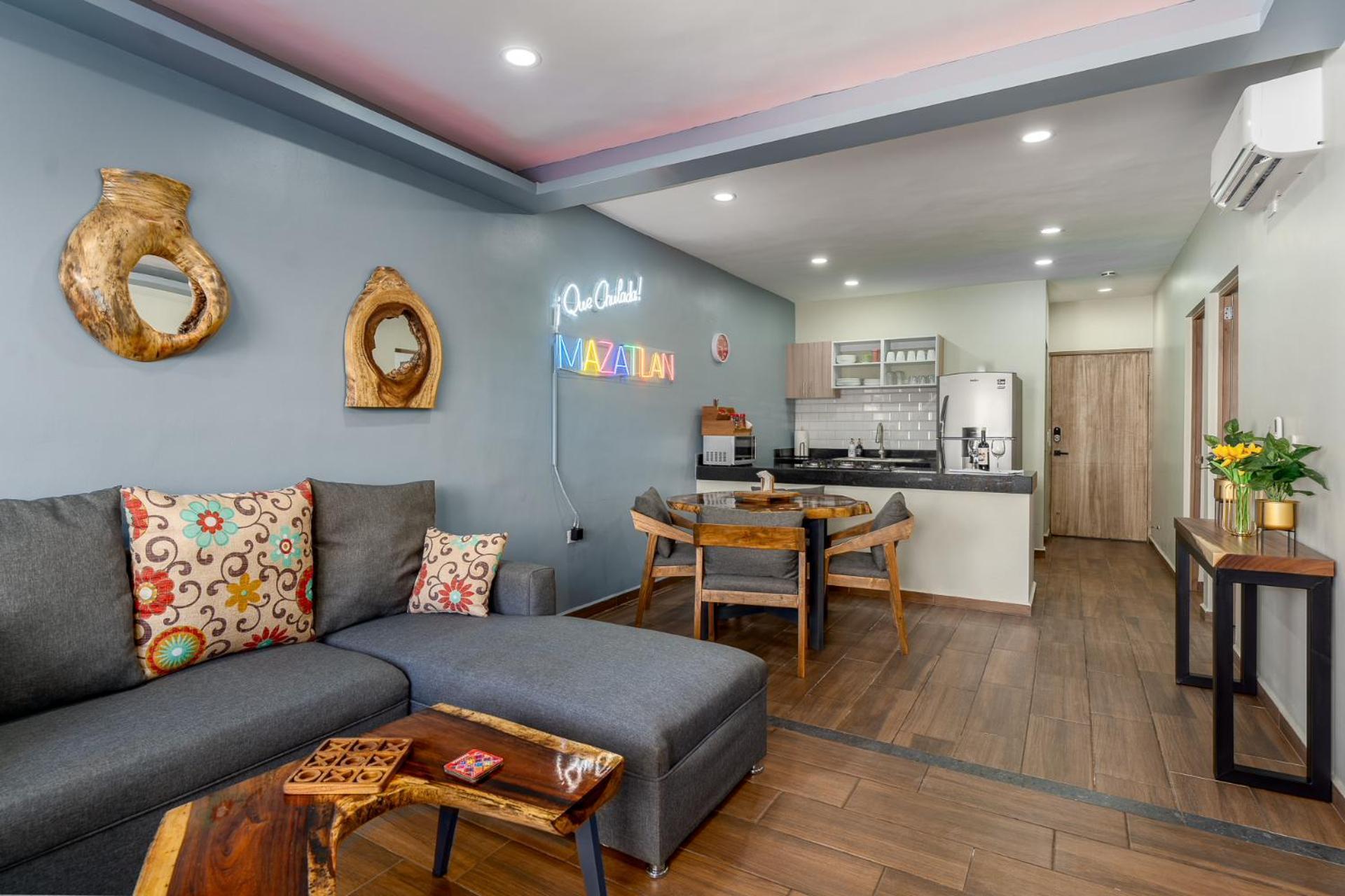 New & Comfy, 5 Star Area, Walk 2 Beach, Pool, Views, King Bed Mazatlán Eksteriør billede